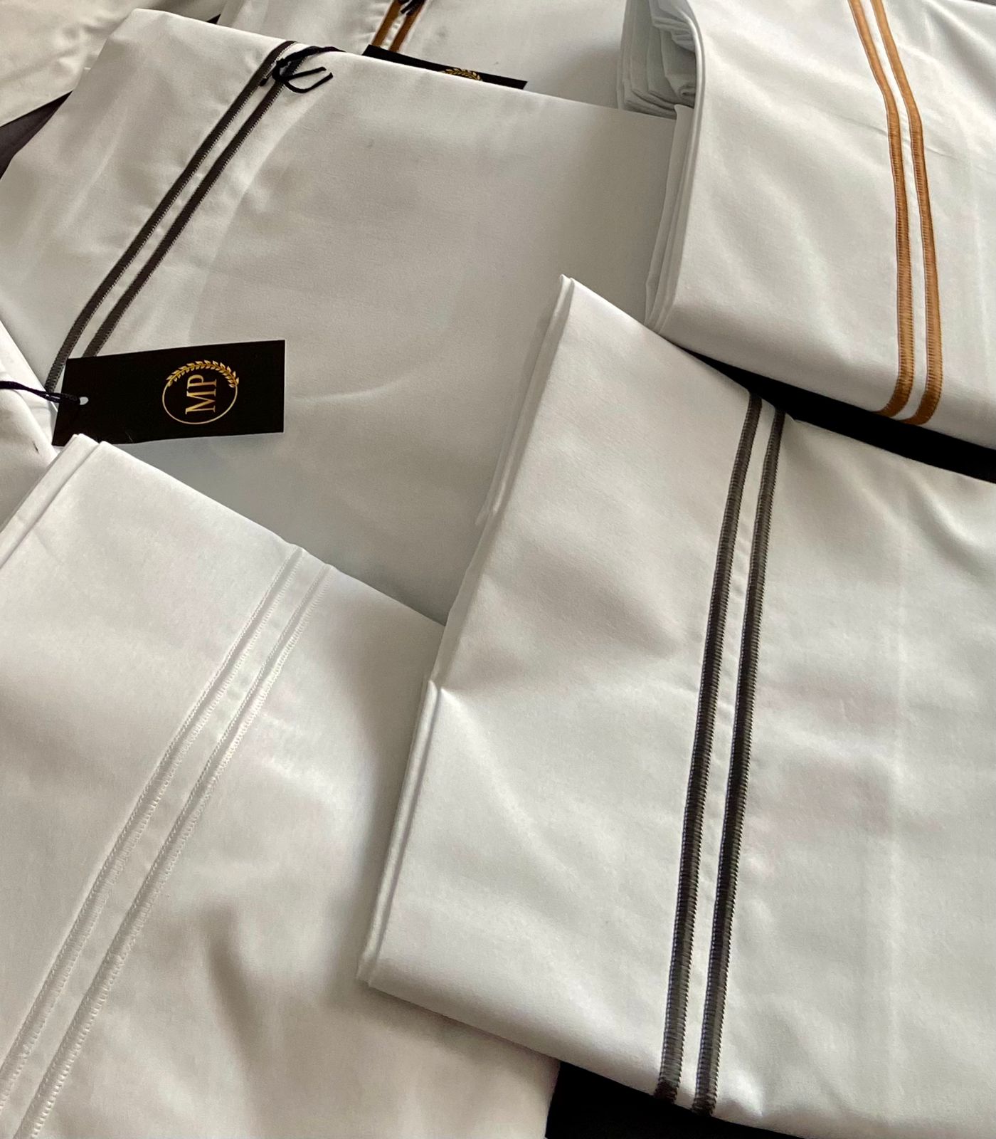 Imagen ilustrativa de Sábanas personalizadas en percal de 180 hilos 100% algodón