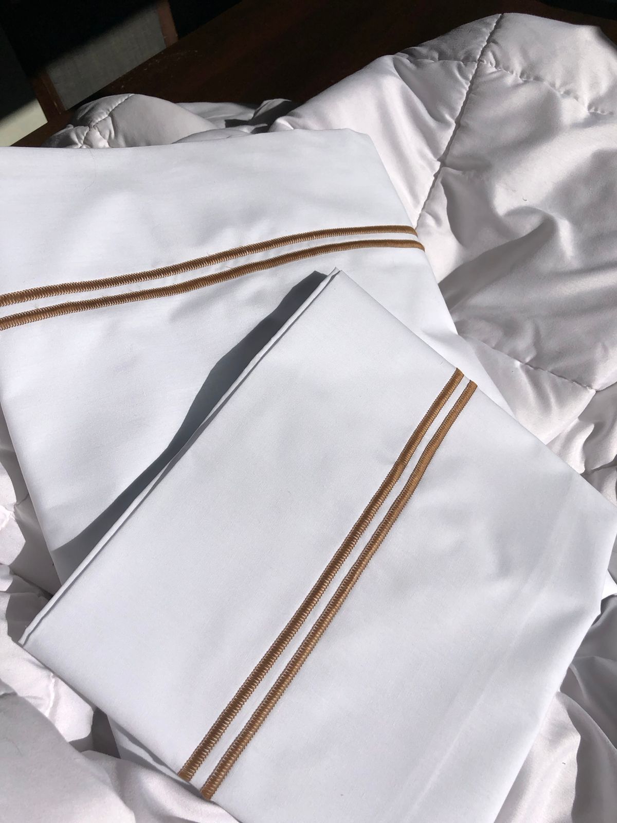 Imagen ilustrativa de Sábanas personalizadas en percal de 180 hilos 100% algodón