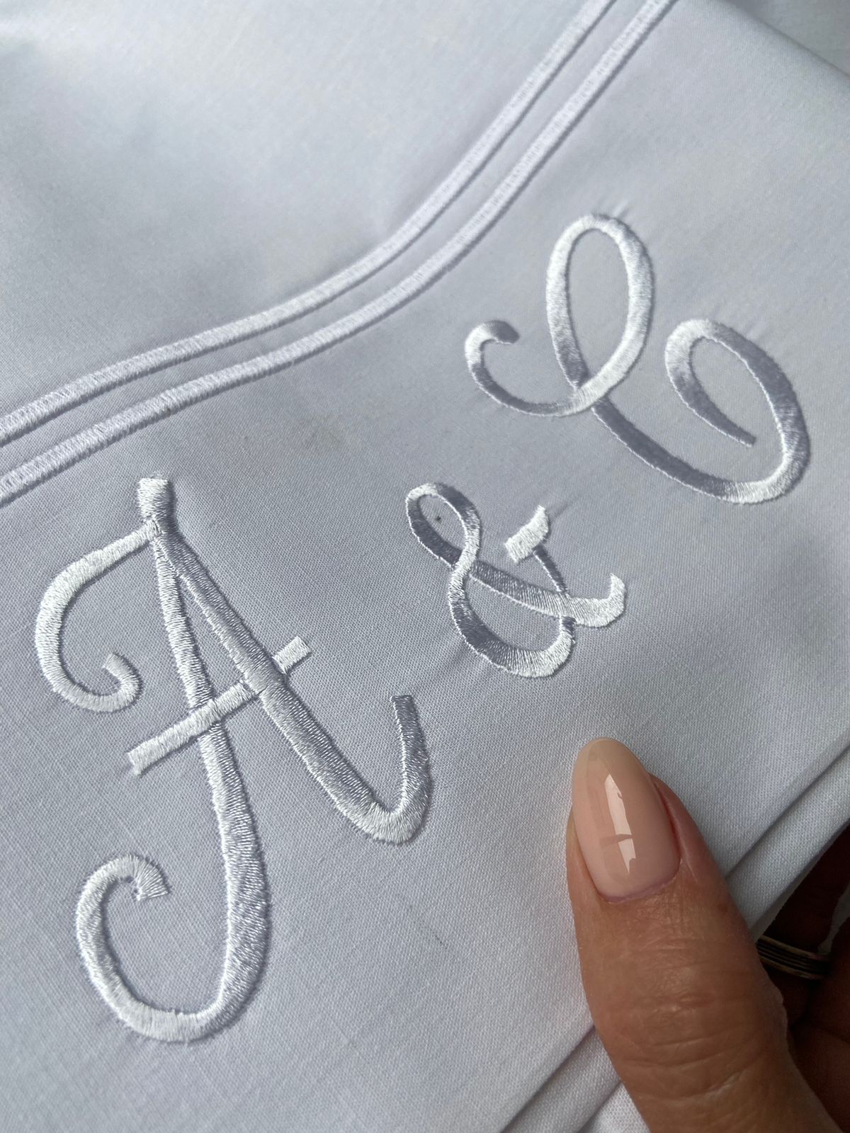 Imagen ilustrativa de Sábanas personalizadas en percal de 180 hilos 100% algodón