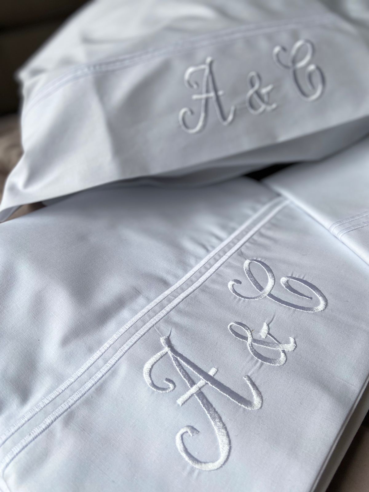 Imagen ilustrativa de Sábanas personalizadas en percal de 180 hilos 100% algodón